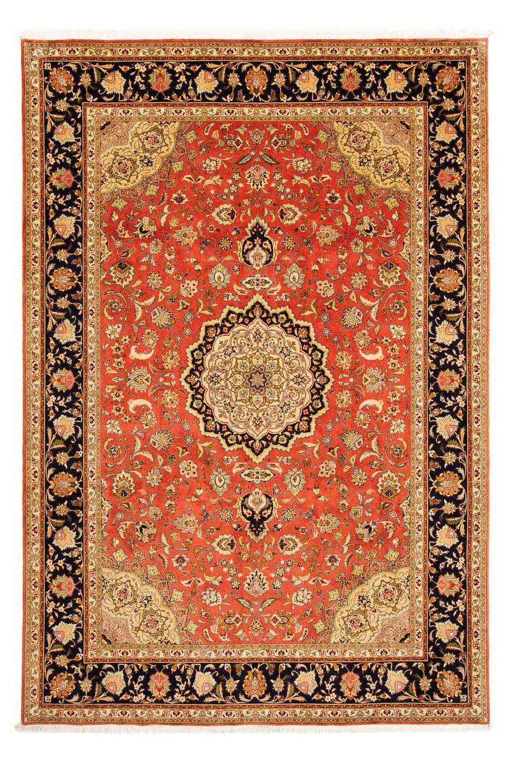 Tapis persan - Tabriz - Royal - 295 x 203 cm - rouille