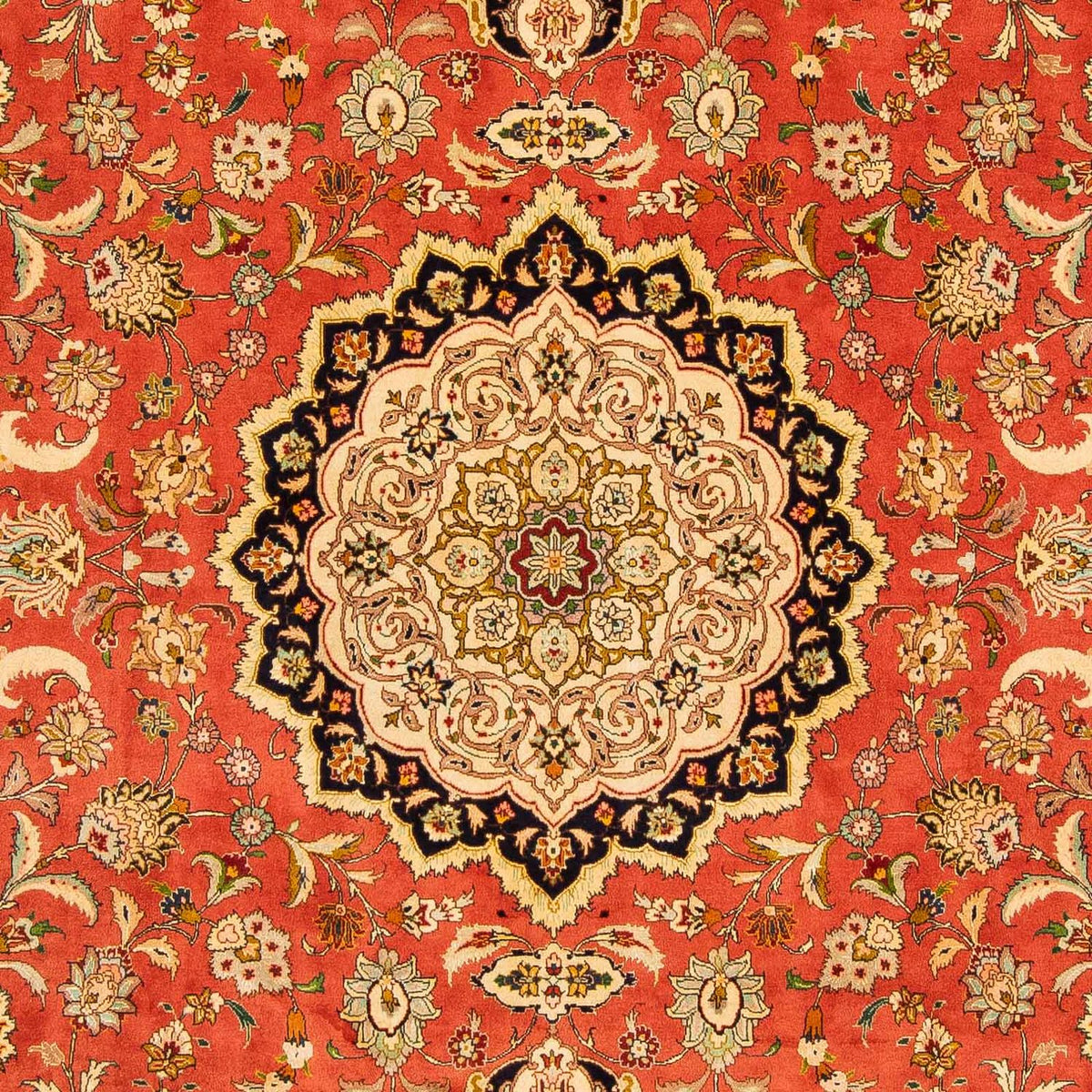 Tapis persan - Tabriz - Royal - 295 x 203 cm - rouille