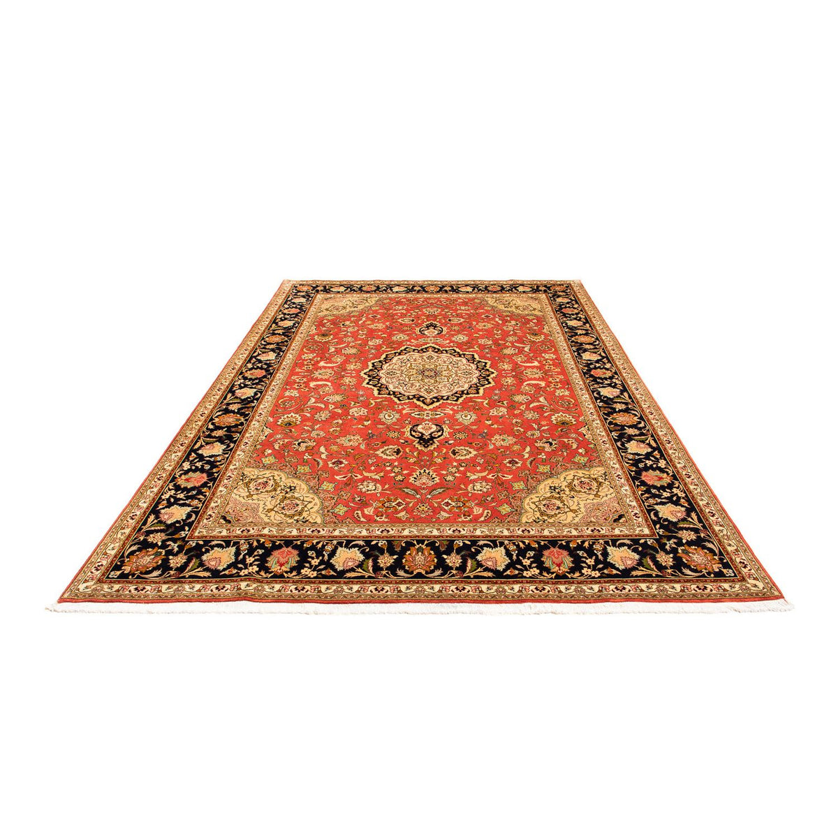 Tapis persan - Tabriz - Royal - 295 x 203 cm - rouille