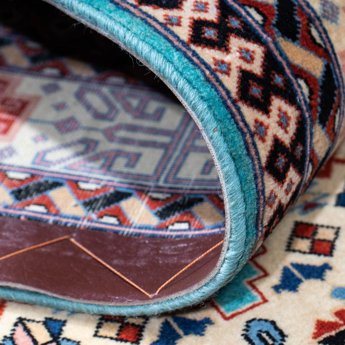 Tapis de couloir Tapis persan - Tabriz - Royal - 190 x 74 cm - bleu