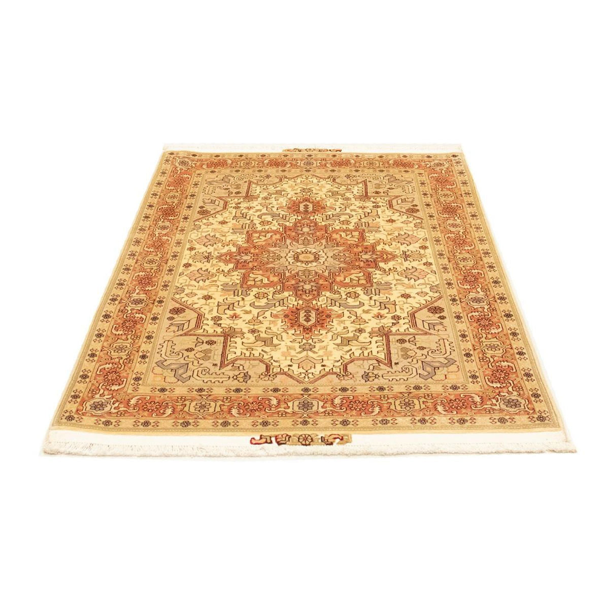 Tapis persan - Tabriz - Royal - 147 x 103 cm - beige