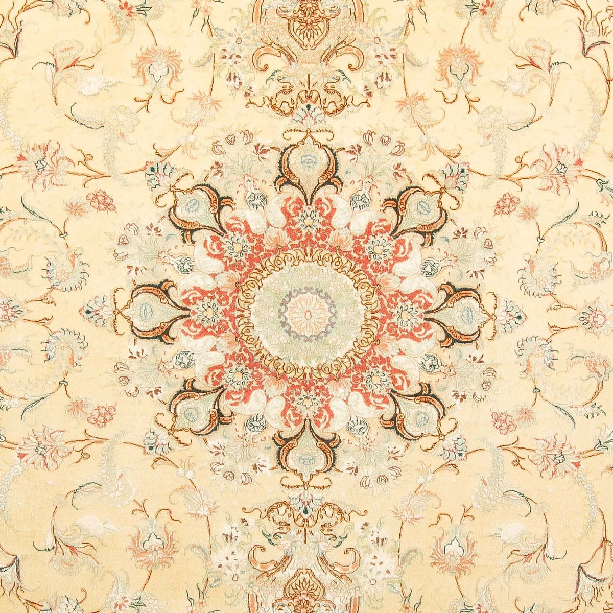 Tapis persan - Tabriz - Royal - 307 x 198 cm - beige