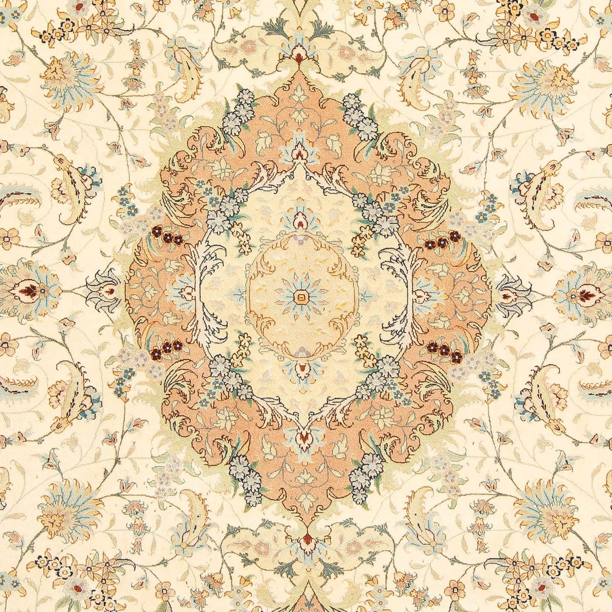 Tapis persan - Tabriz - Royal - 297 x 204 cm - beige