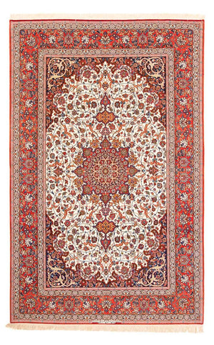 Tapis persan - Isfahan - Premium - 310 x 208 cm - rouge