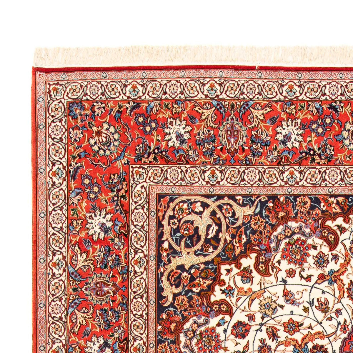 Tapis persan - Isfahan - Premium - 310 x 208 cm - rouge
