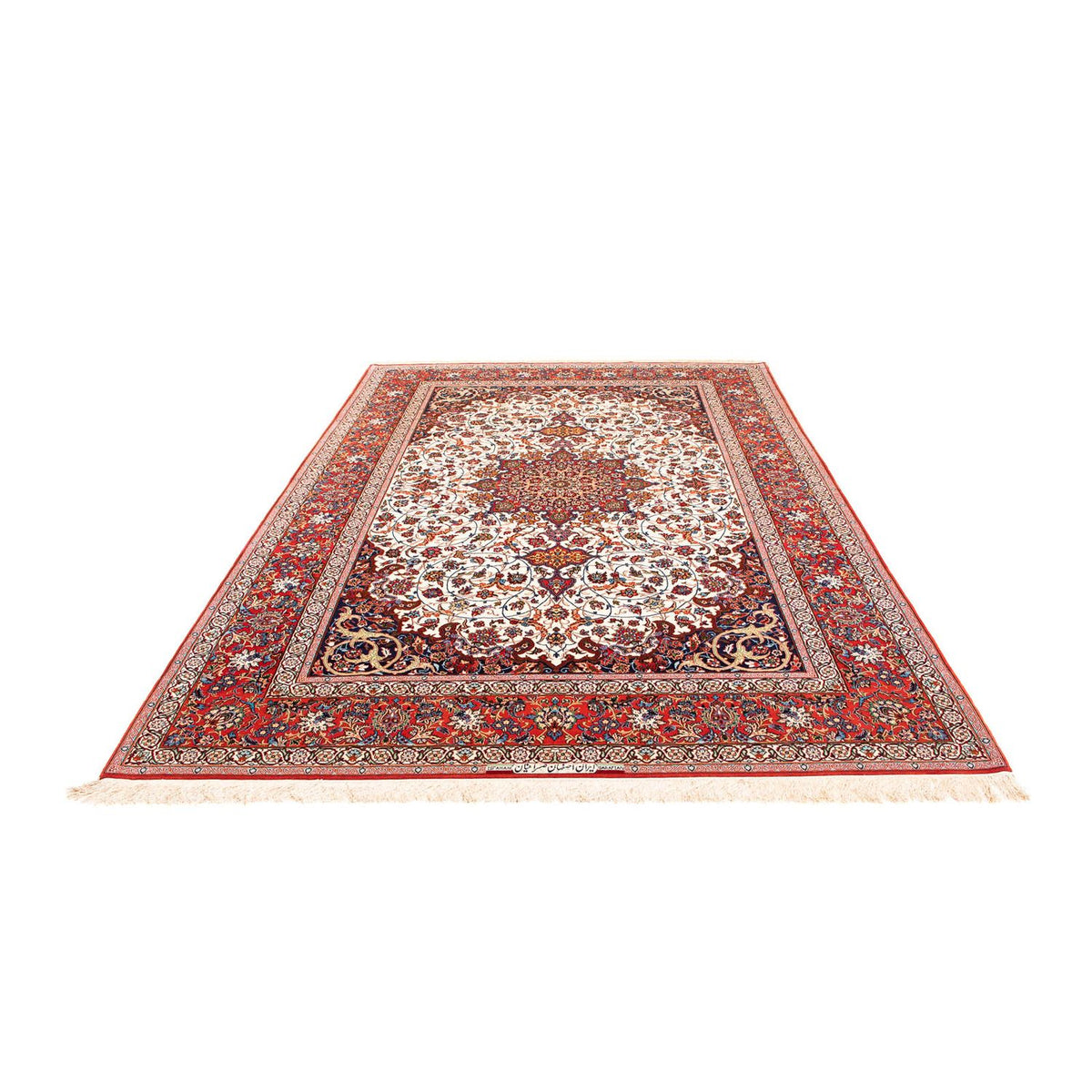 Tapis persan - Isfahan - Premium - 310 x 208 cm - rouge