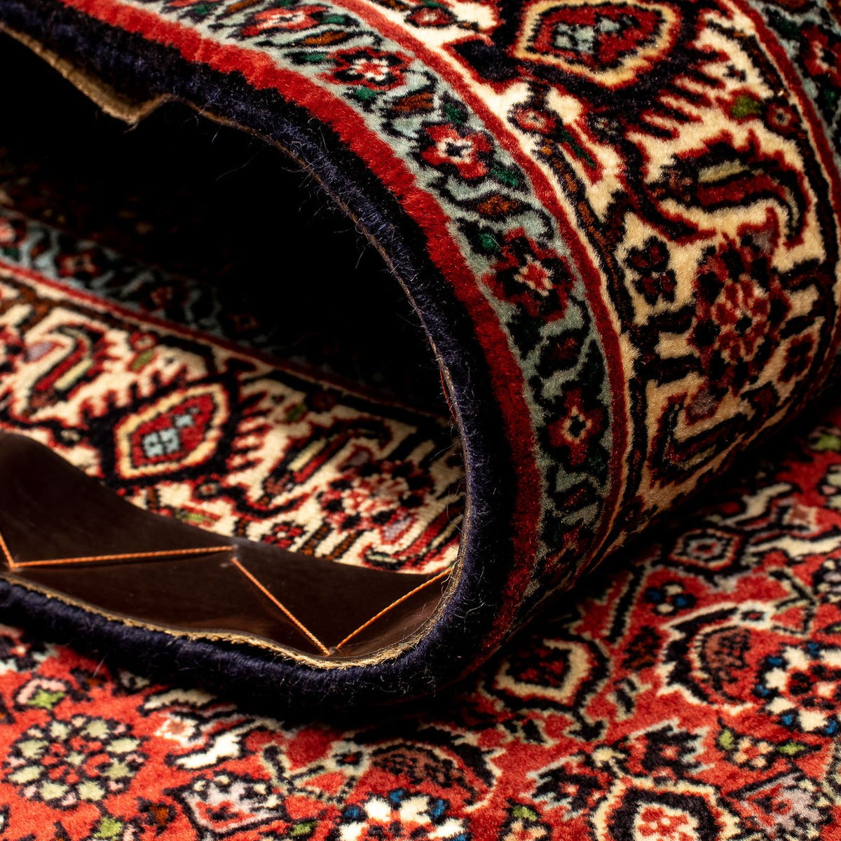 Tapis de couloir Tapis persan - Bidjar - 294 x 84 cm - multicolore