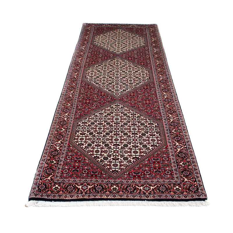 Tapis de couloir Tapis persan - Bidjar - 295 x 84 cm - beige