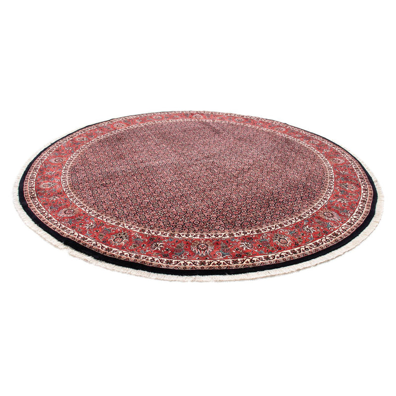 Tapis persan - Bidjar ronde  - 250 x 250 cm - rouge