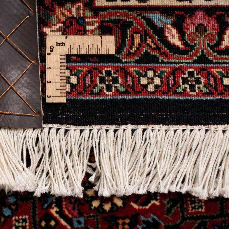 Tapis persan - Bidjar - 263 x 204 cm - rouge foncé