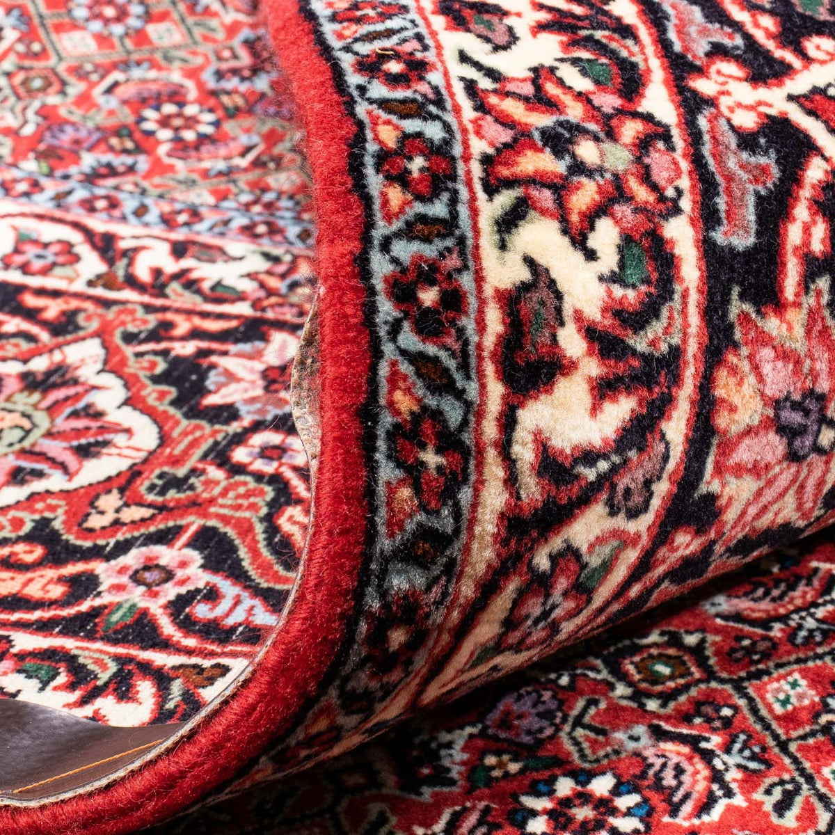 Tapis persan - Bidjar - 350 x 246 cm - rouge