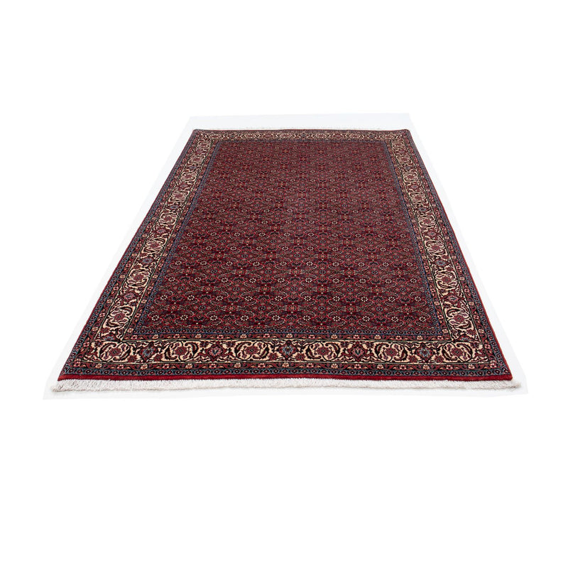 Tapis persan - Bidjar - 221 x 143 cm - rouge