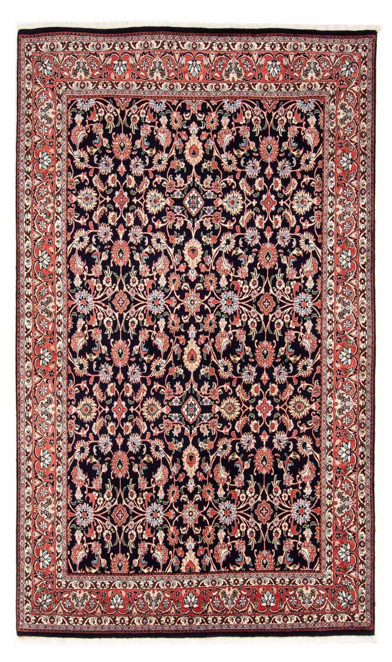 Tapis persan - Bidjar - 248 x 150 cm - bleu foncé