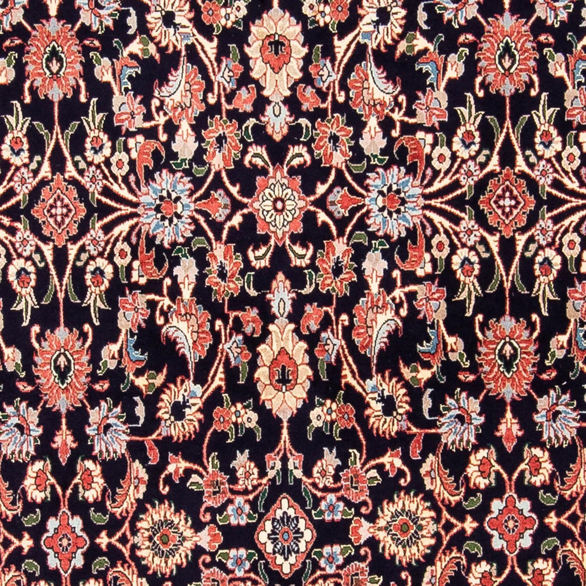 Tapis persan - Bidjar - 248 x 150 cm - bleu foncé