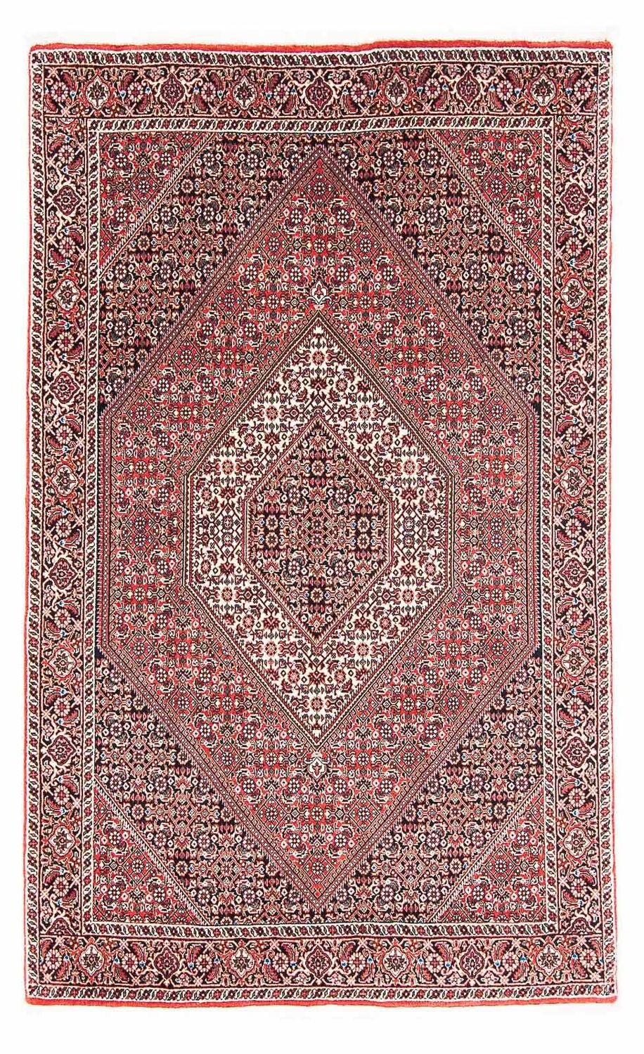 Tapis persan - Bidjar - 182 x 111 cm - rouge