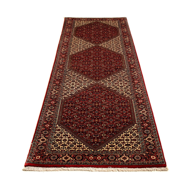 Tapis de couloir Tapis persan - Bidjar - 303 x 84 cm - multicolore