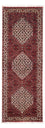 Tapis de couloir Tapis persan - Bidjar - 202 x 73 cm - rouge foncé