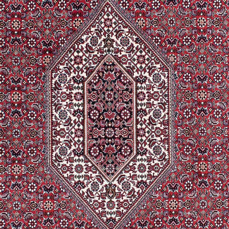Tapis persan - Bidjar - 210 x 131 cm - rouge clair