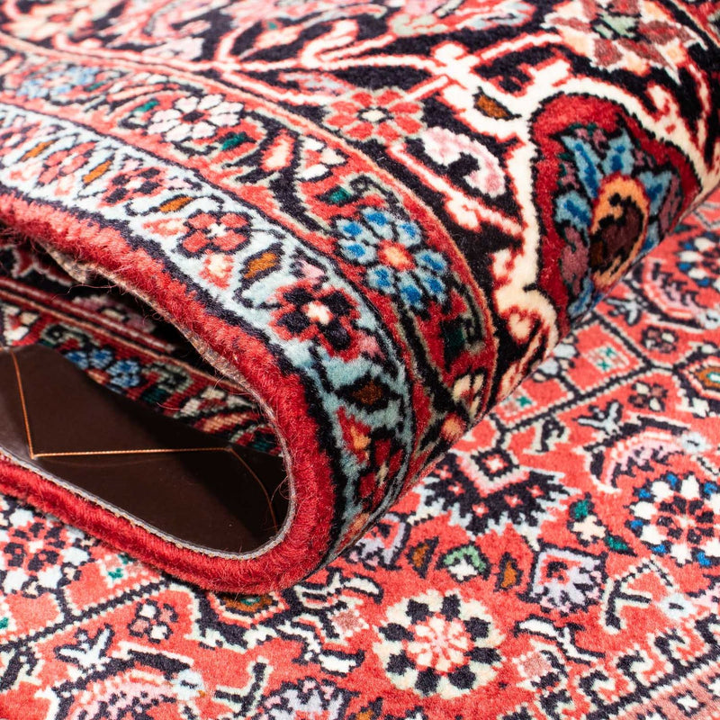 Tapis persan - Bidjar - 233 x 168 cm - rouge clair