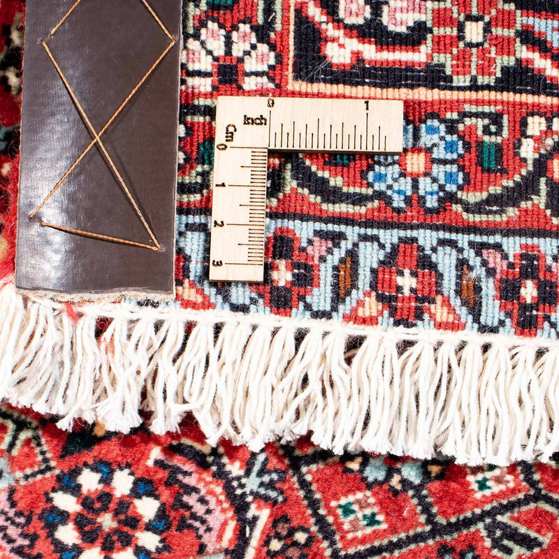 Tapis persan - Bidjar - 233 x 168 cm - rouge clair