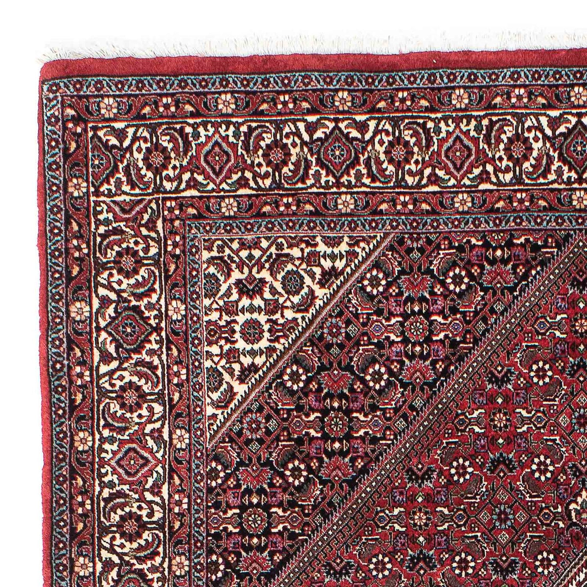 Tapis persan - Bidjar - 211 x 136 cm - rouge