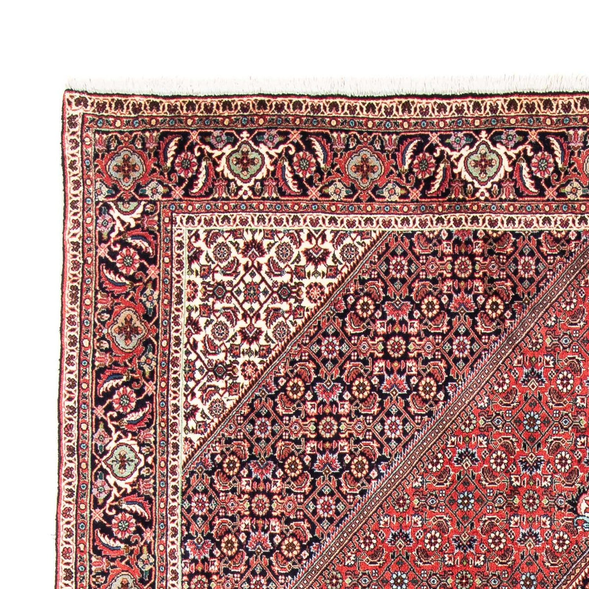 Tapis persan - Bidjar - 235 x 171 cm - rouge clair