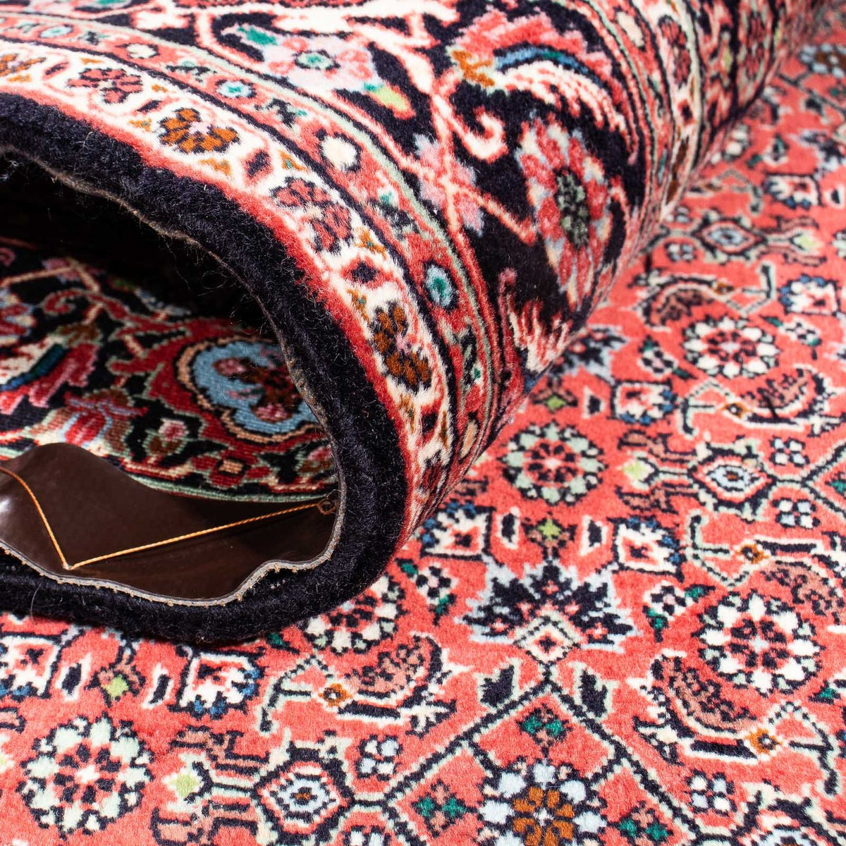 Tapis persan - Bidjar - 235 x 171 cm - rouge clair