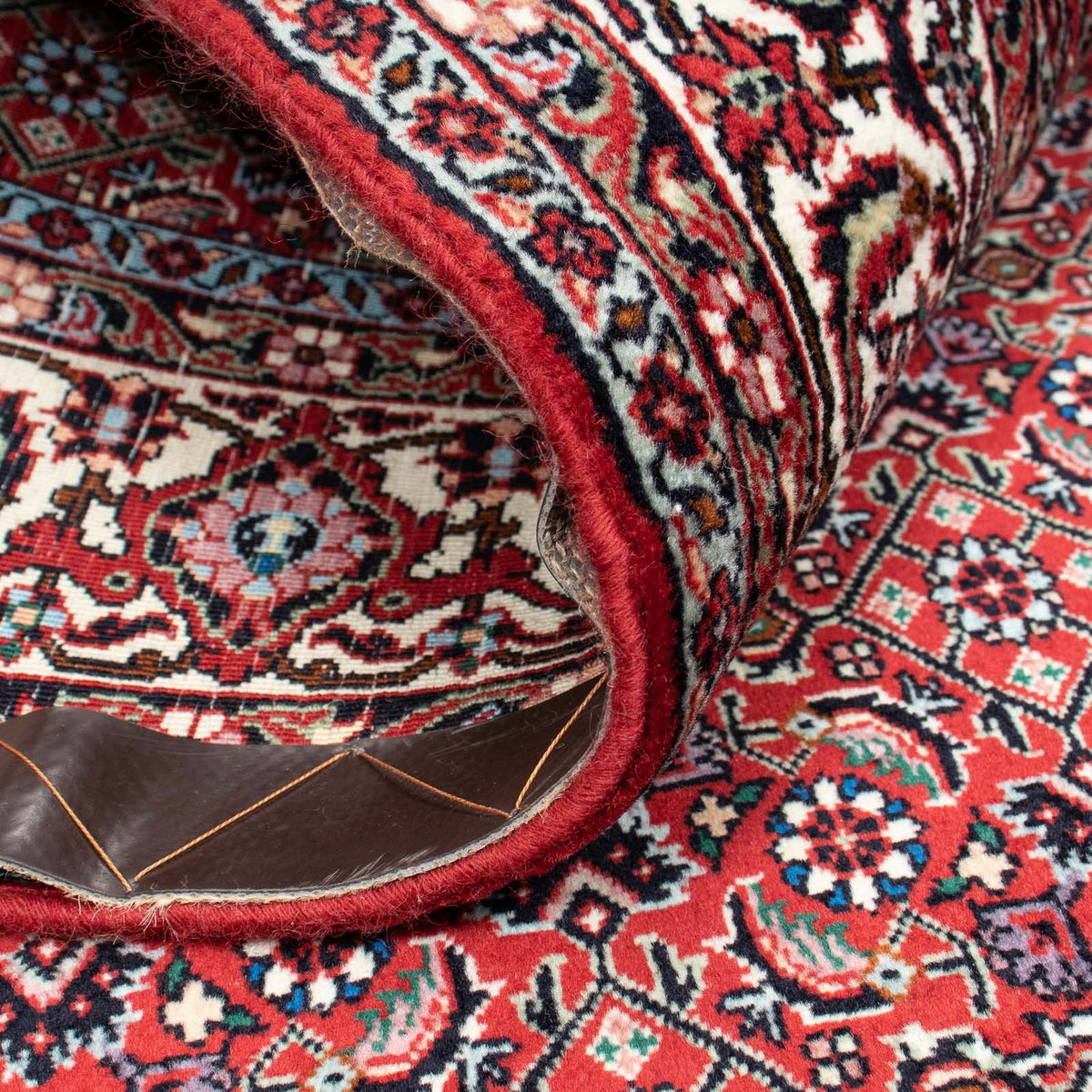 Tapis persan - Bidjar - 214 x 131 cm - rouge