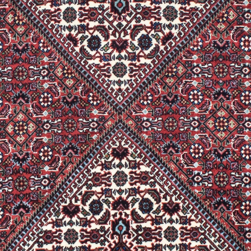 Tapis de couloir Tapis persan - Bidjar - 201 x 74 cm - rouge