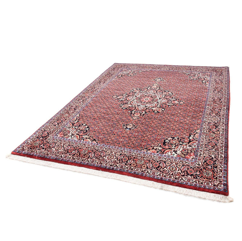 Tapis persan - Bidjar - 230 x 175 cm - rouge foncé