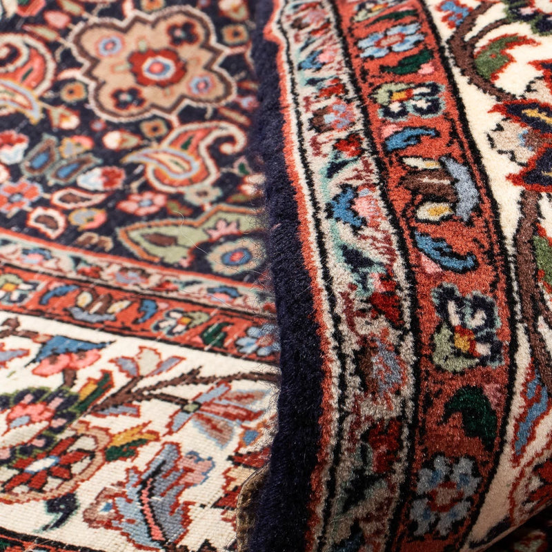 Tapis persan - Bidjar - 248 x 168 cm - marron clair