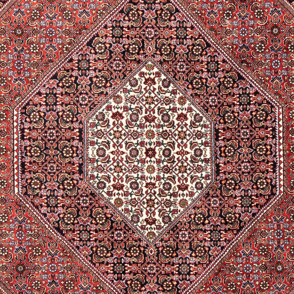 Tapis persan - Bidjar - 234 x 168 cm - rouge clair