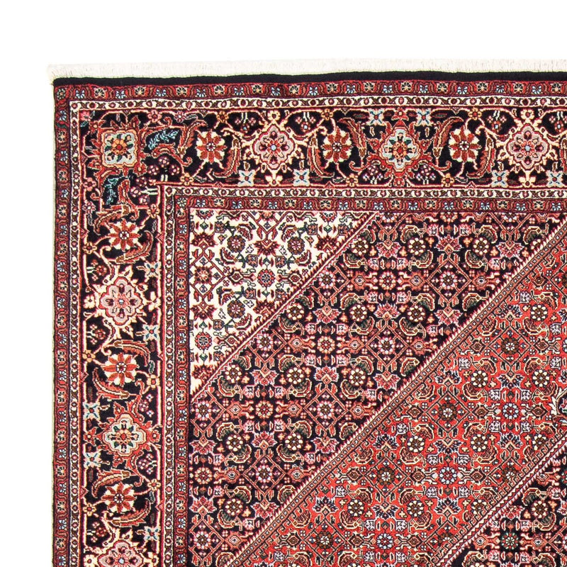 Tapis persan - Bidjar - 234 x 168 cm - rouge clair