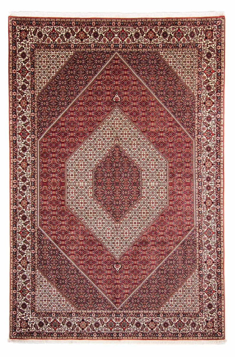 Tapis persan - Bidjar - 360 x 250 cm - rouge foncé