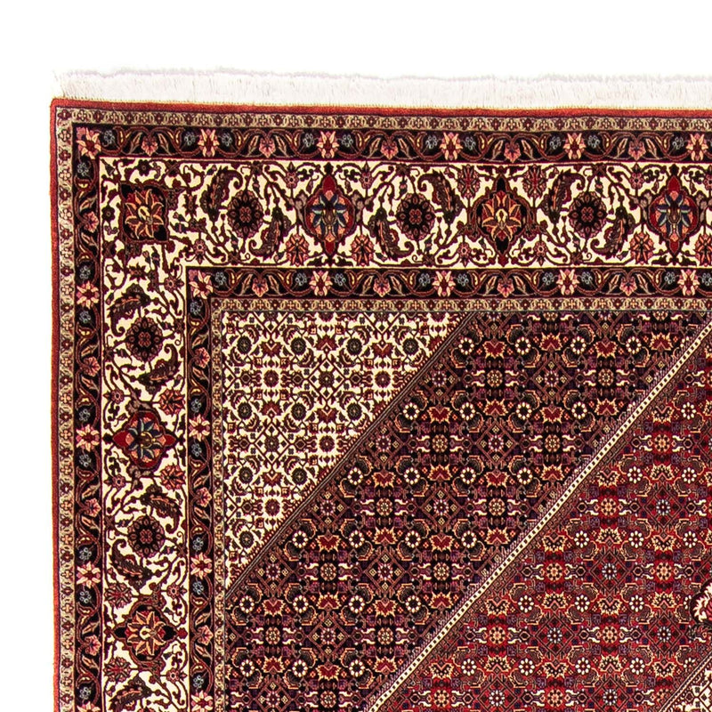 Tapis persan - Bidjar - 360 x 250 cm - rouge foncé