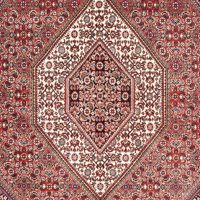 Tapis persan - Bidjar - 176 x 110 cm - rouge clair