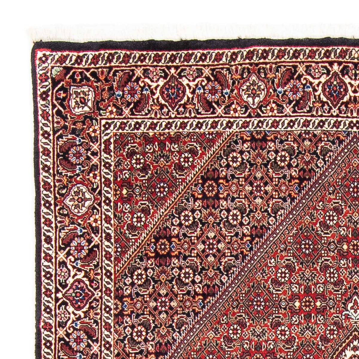 Tapis persan - Bidjar - 176 x 110 cm - rouge clair