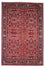 Tapis persan - Bidjar - 242 x 175 cm - rouge foncé
