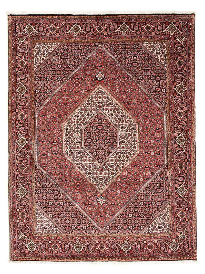 Tapis persan - Bidjar - 238 x 172 cm - rouge clair
