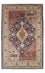 Tapis Gabbeh - Persan Kashkuli - 227 x 145 cm - bleu foncé