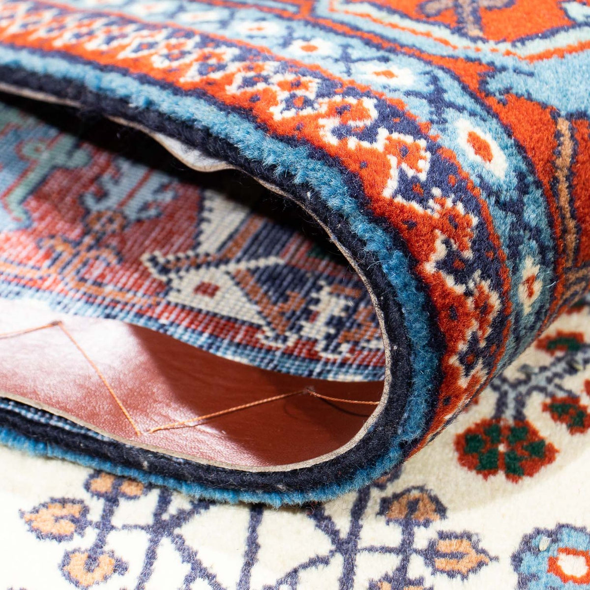 Tapis Gabbeh - Persan Kashkuli - 241 x 159 cm - beige