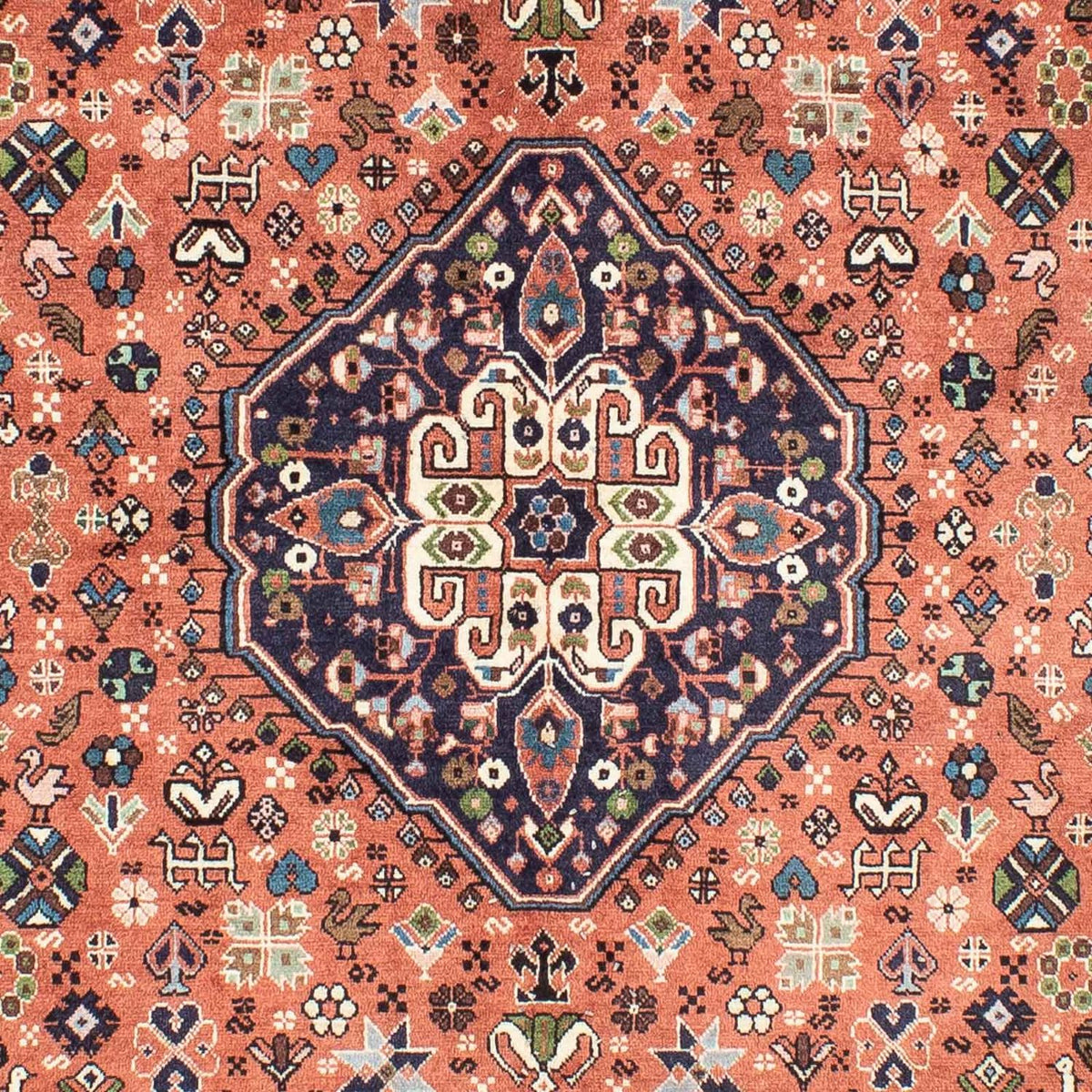 Tapis Gabbeh - Persan Kashkuli - 240 x 168 cm - marron