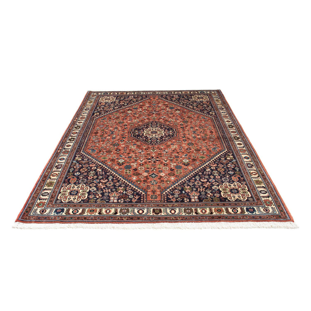 Tapis Gabbeh - Persan Kashkuli - 240 x 168 cm - marron