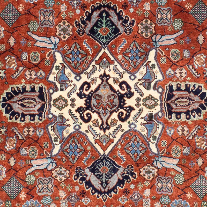 Tapis Gabbeh - Persan Kashkuli - 237 x 171 cm - marron