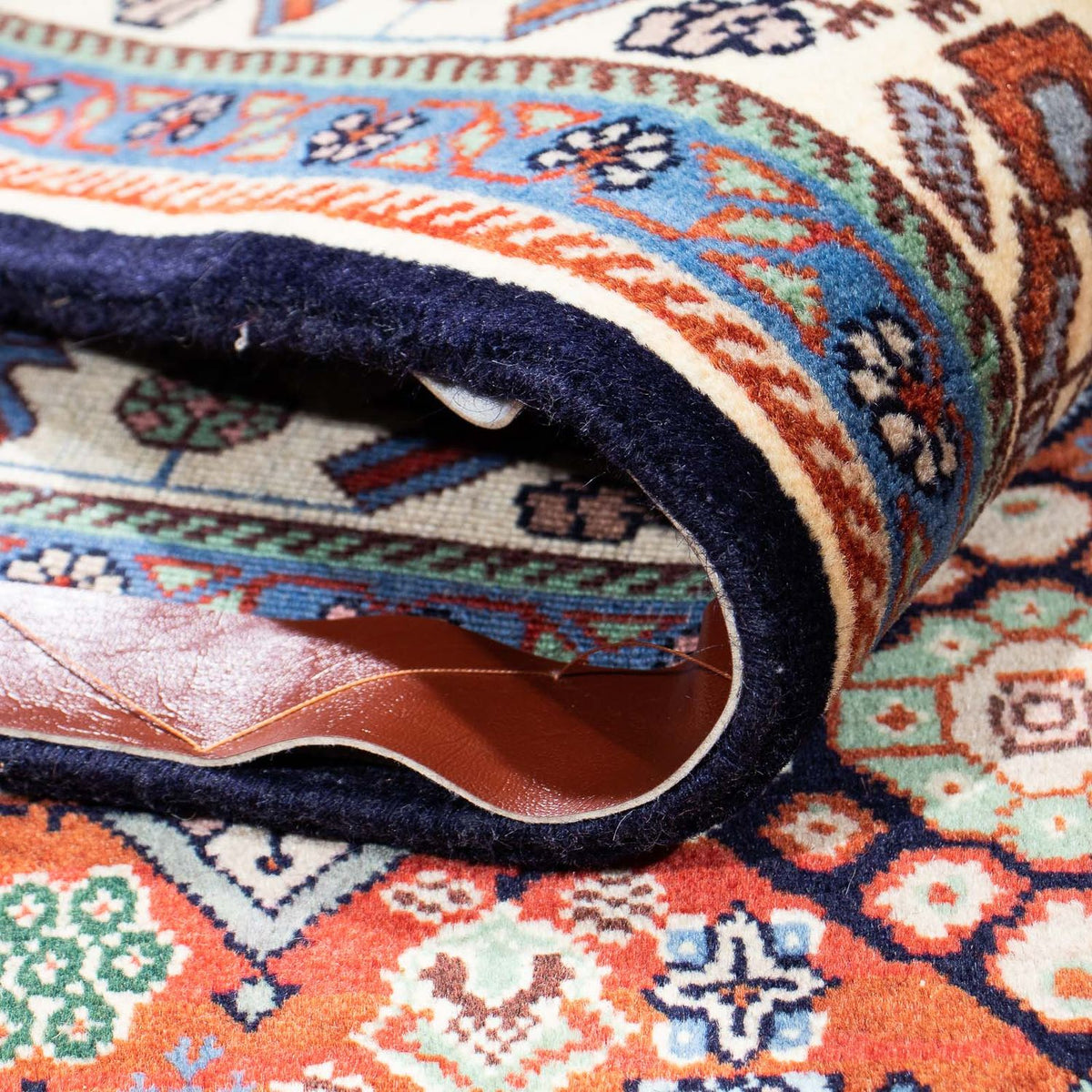 Tapis Gabbeh - Persan Kashkuli - 237 x 171 cm - marron