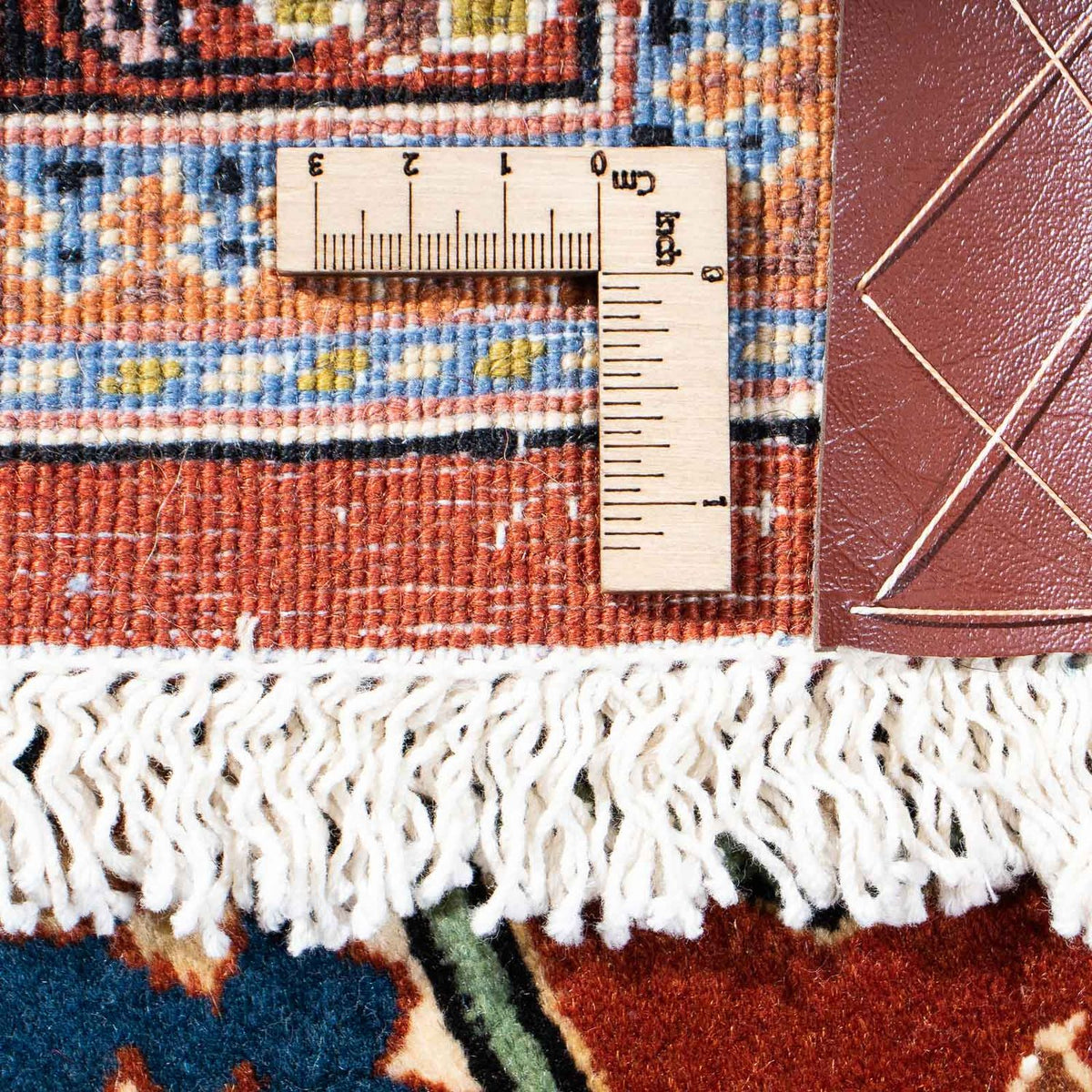 Tapis Gabbeh - Persan Kashkuli - 242 x 173 cm - rouge foncé