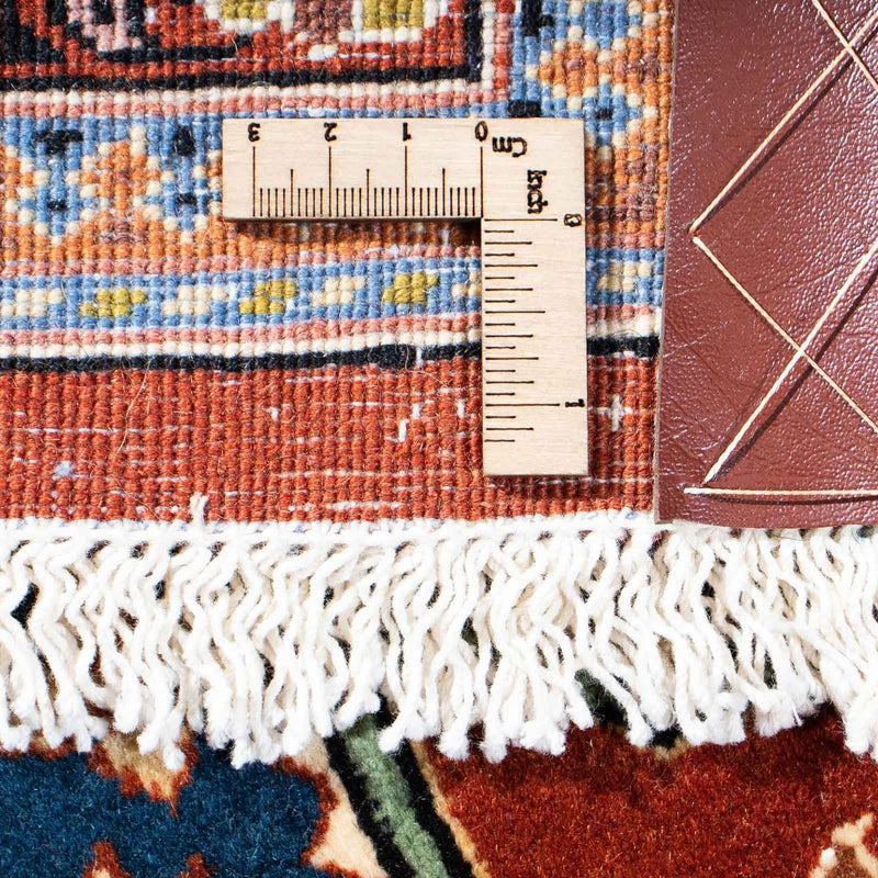 Tapis Gabbeh - Persan Kashkuli - 242 x 173 cm - rouge foncé