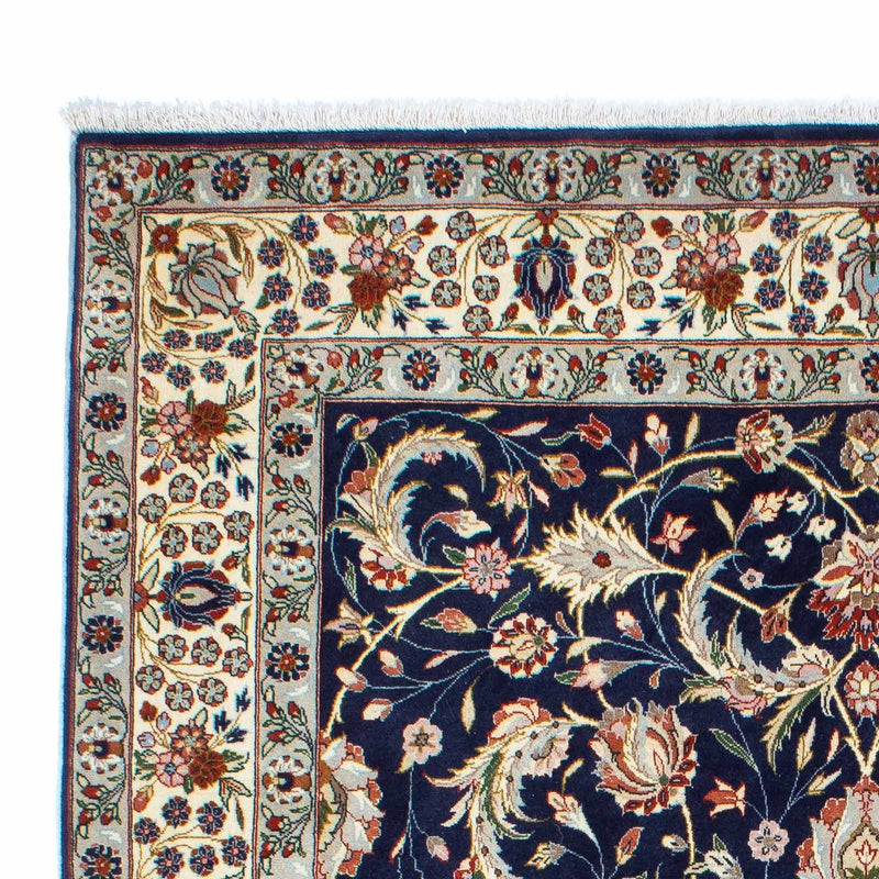 Tapis Gabbeh - Persan Kashkuli - 248 x 177 cm - bleu foncé