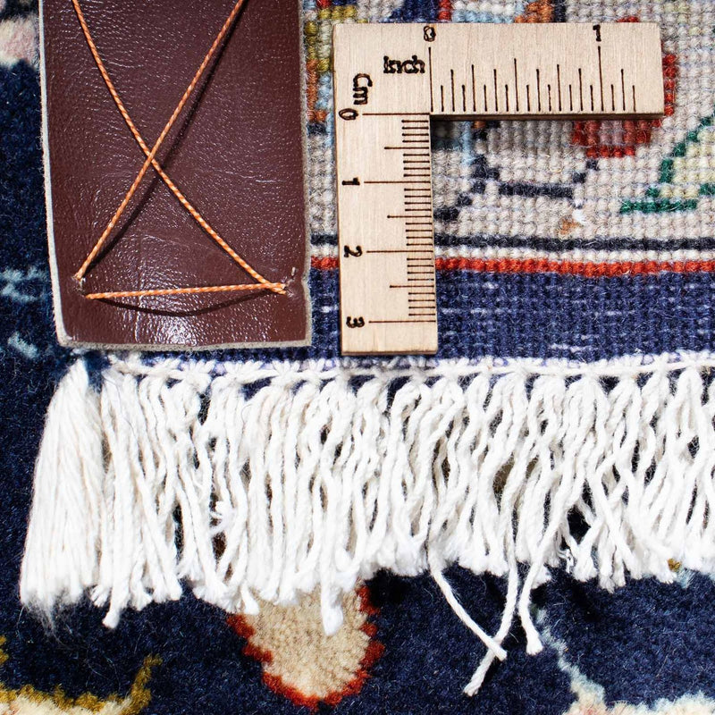 Tapis Gabbeh - Persan Kashkuli - 248 x 177 cm - bleu foncé