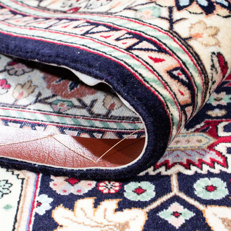 Tapis Gabbeh - Persan Kashkuli - 203 x 148 cm - bleu foncé